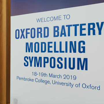 Oxford Battery Modelling Symposium 2019