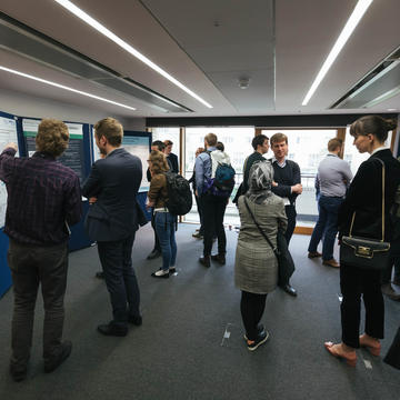 Poster area at the Oxford Battery Modelling Symposium 2019